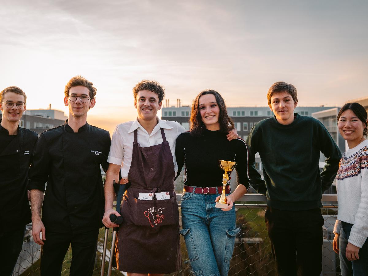 L’équipe étudiante d’AgroParisTech lauréate du Concours de Cuisine des