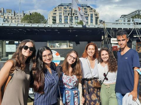 Photographie d'un groupe d'étudiants internationaux AgroParisTech