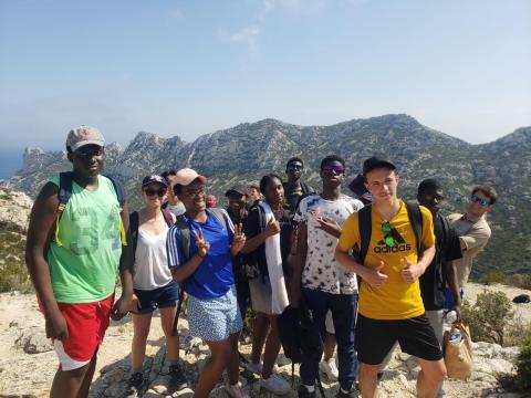 Etudiants et élèves du dispositif "Les cordées de la réussite" en voyage à Marseille Etudiants et élèves du dispositif "Les cordées de la réussite" en voyage à Marseille