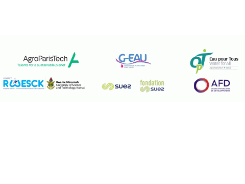 Logos des organisateurs et partenaires 5e rendez-vous scientitifique de la chaire AgroParisTech-Suez
