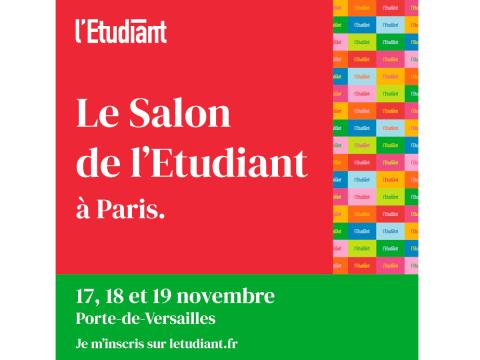 Salon de l'étudiant Affiche du salon de l'étudiant