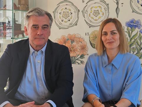 Olivier Guize et Margaux Morin Diakhaby
