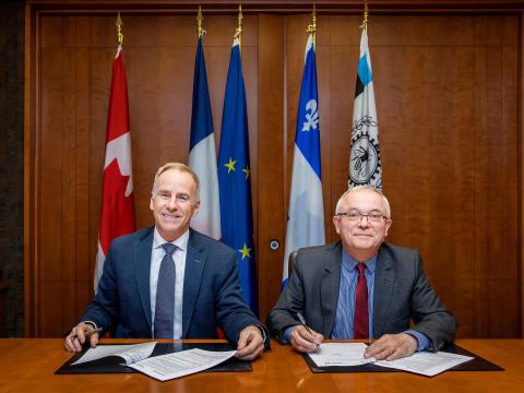 Signature partenariat